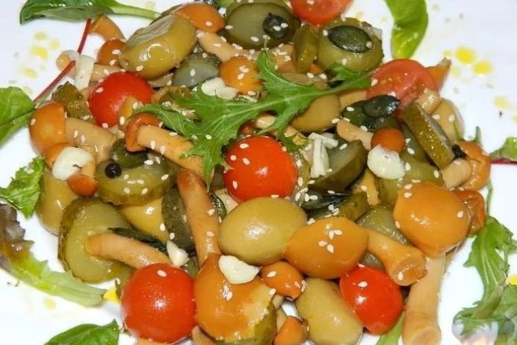 Marinated Mushroom Salad