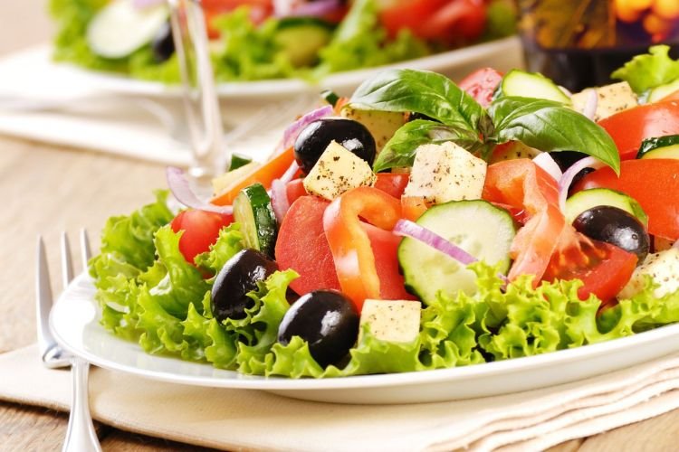 Greek Salad for Shashlik