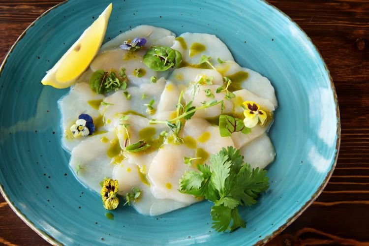 Jakobsmuschel-Carpaccio
