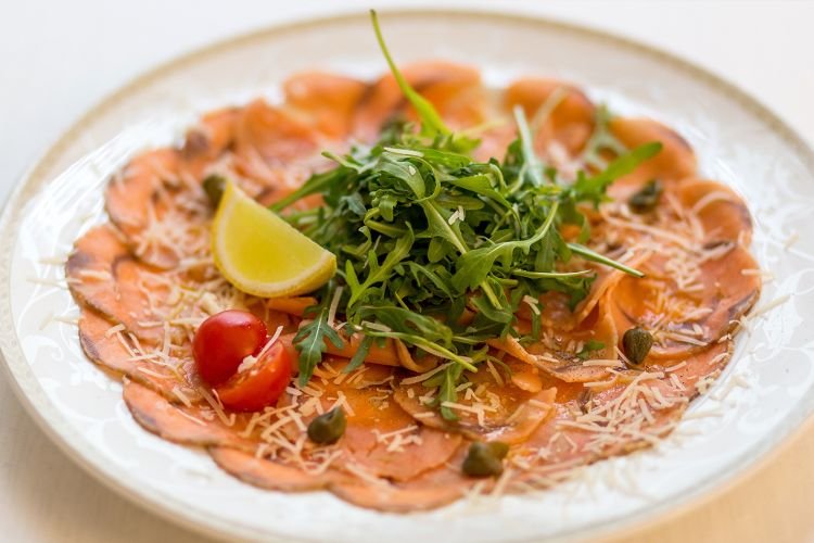 Lachs-Carpaccio