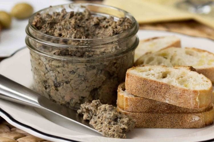 Chicken Liver Pâté with Mushrooms