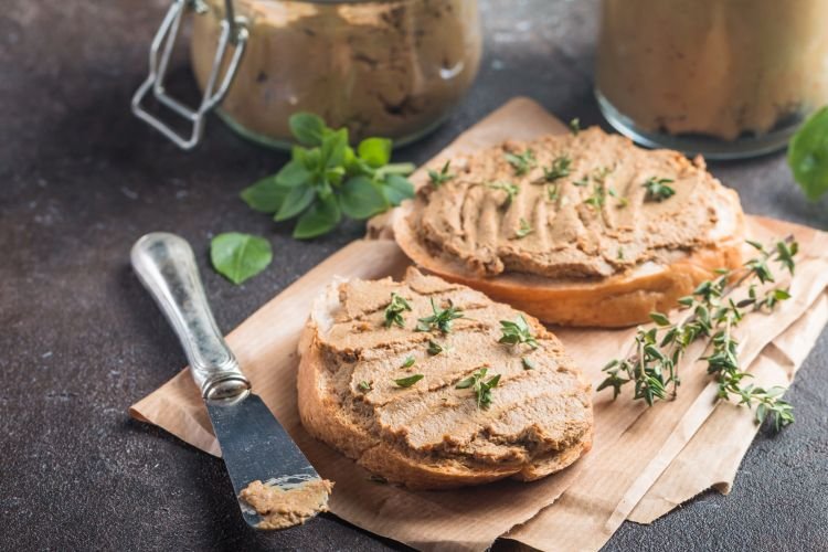 Chicken Liver Pâté with Cream Cheese