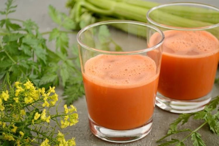 Celery and Carrot Smoothie