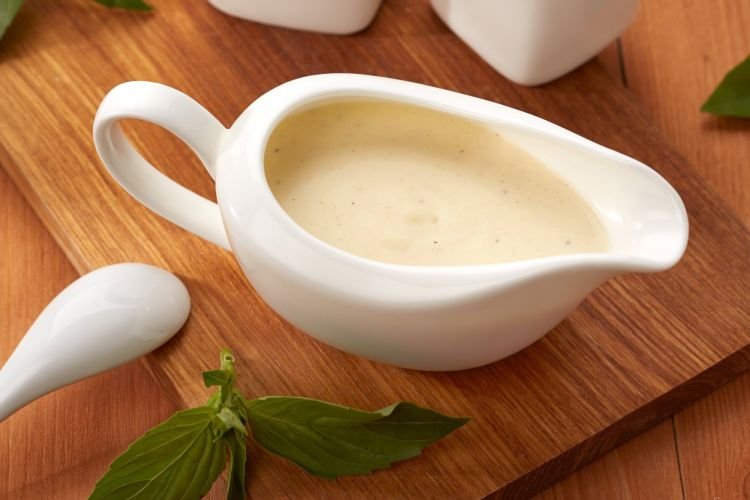 Sahnesauce zu Fisch