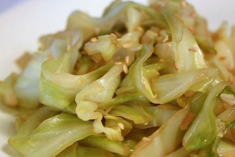 Fried Napa Cabbage