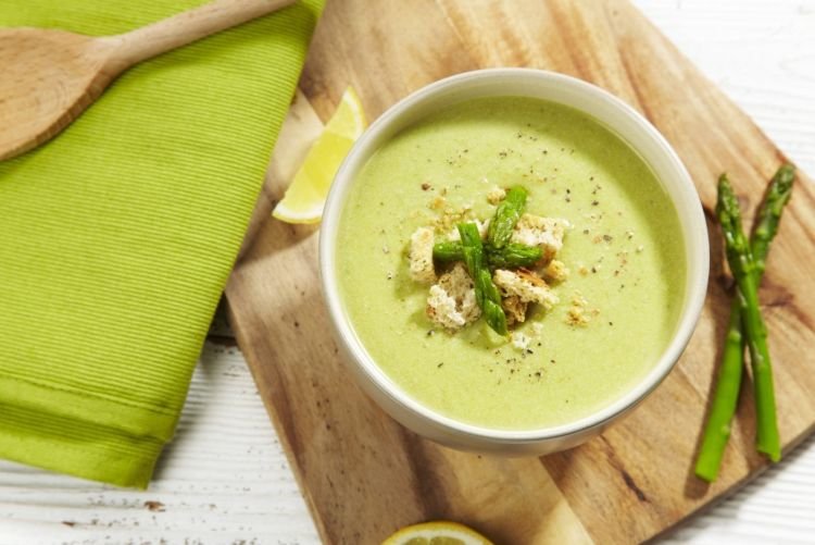 Spargelcremesuppe