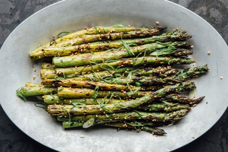 Gebratener Spargel