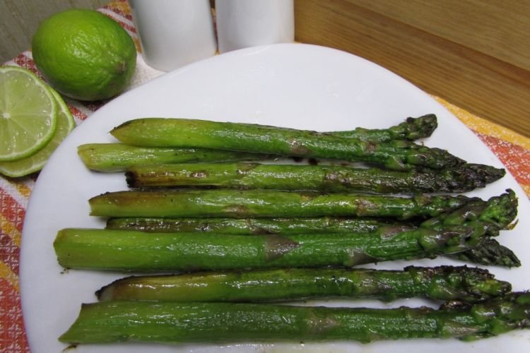 Spargel aus dem Ofen