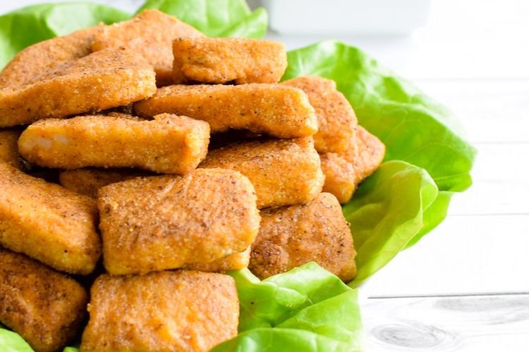 Gebratene japanische Nuggets