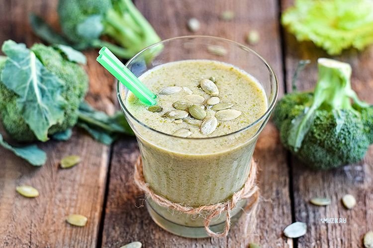 Potato and Broccoli Smoothie