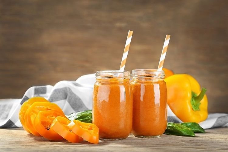 Bell Pepper and Carrot Smoothie