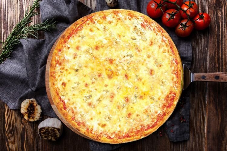 Four Cheese Puff Pastry Pizza
