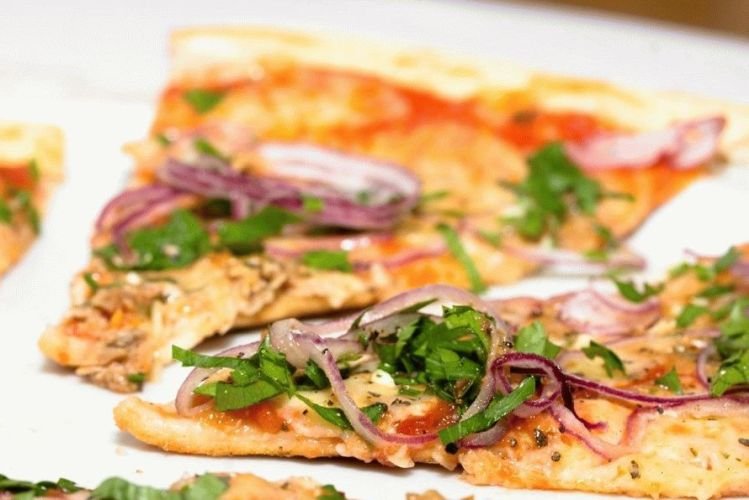 Puff Pastry Pizza with Tuna
