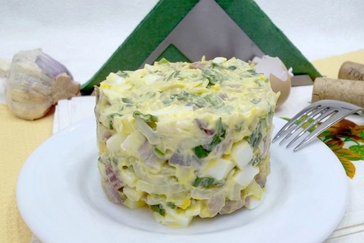 Heringssalat mit Kartoffeln