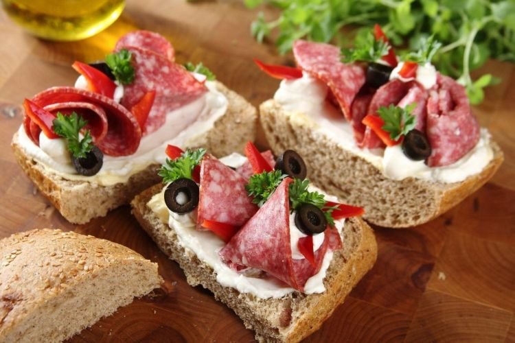 Smoked Sausage Sandwiches