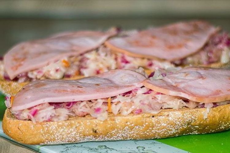 Sausage and Sauerkraut Sandwiches