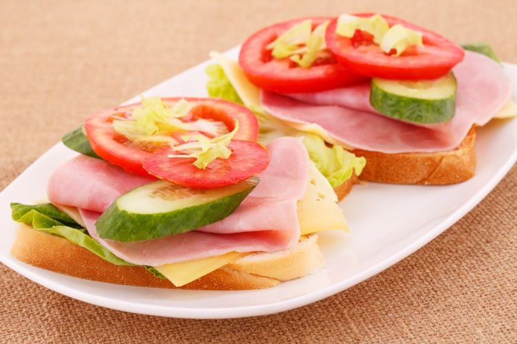 Sausage and Vegetable Sandwiches