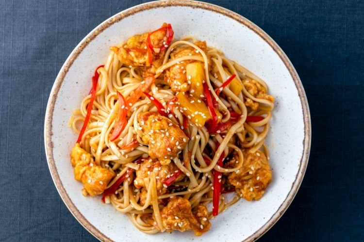 Pork and Pineapple Udon