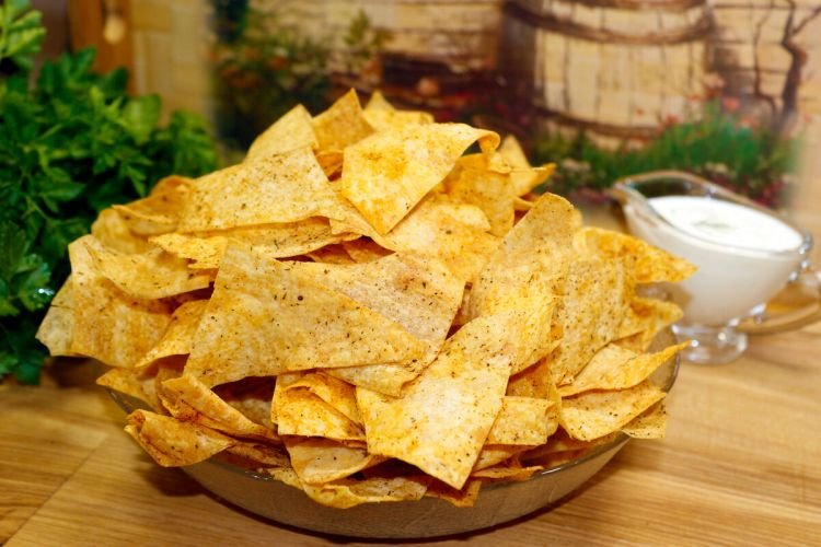 Lavash Chips without Oil