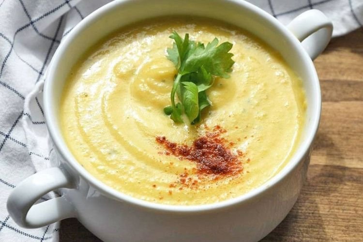 Gemüsepüreesuppe