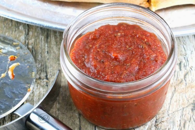Salsa picante para pizza