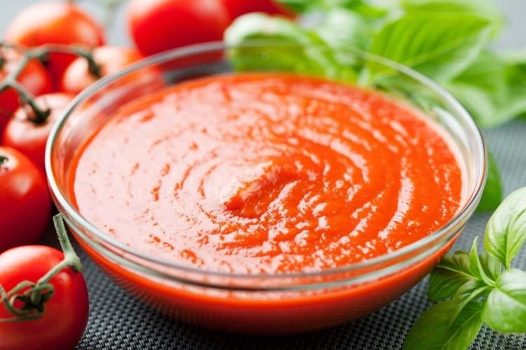 Salsa de pasta de tomate