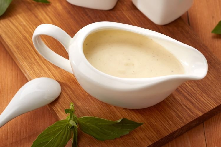 Salsa de crema agria para pizza