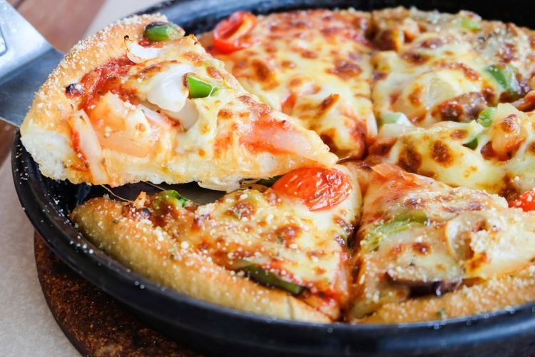 Chicken Pizza in a Frying Pan