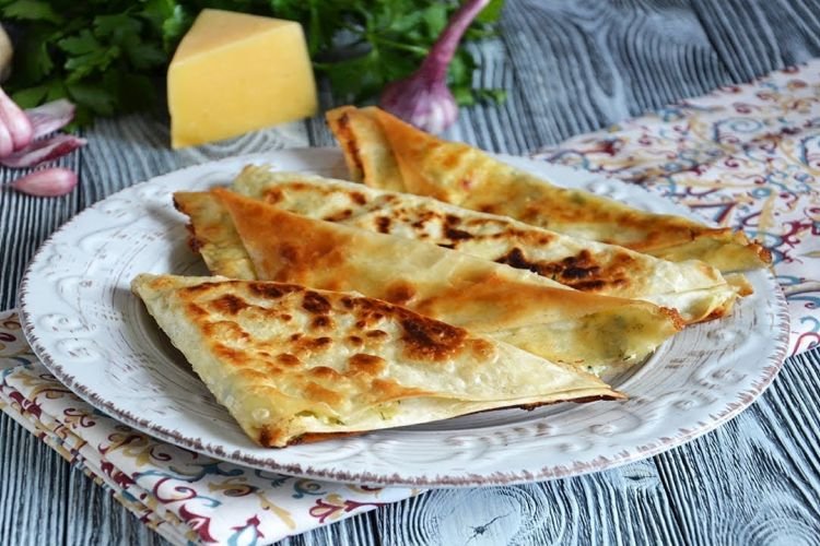 Lavash Wraps in the Oven