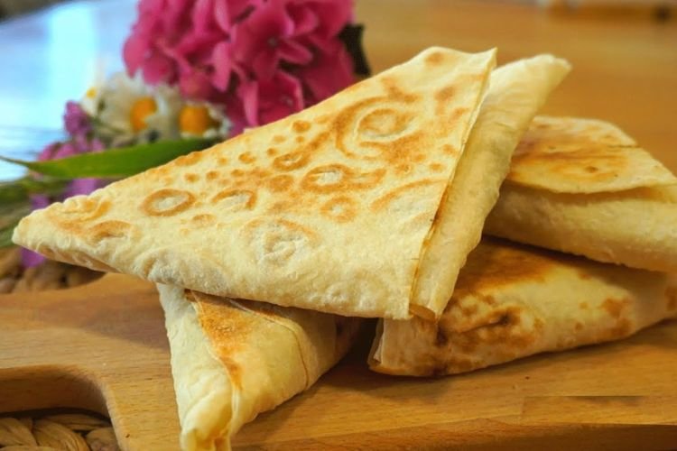 Lavash Wraps with Salmon