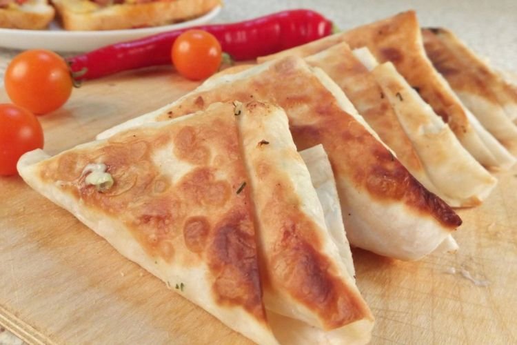 Lavash Wraps with Cabbage