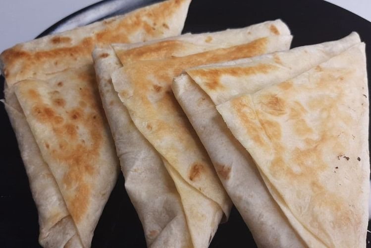 Lavash Wraps with Rice and Herbs