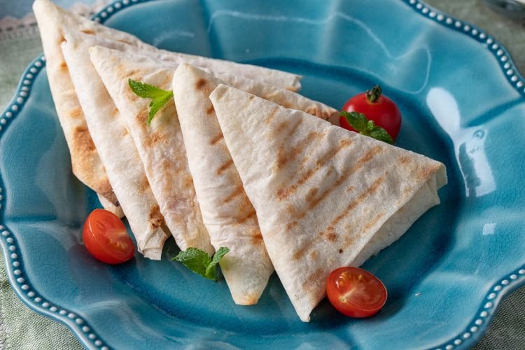 Lavash Wraps on the Grill