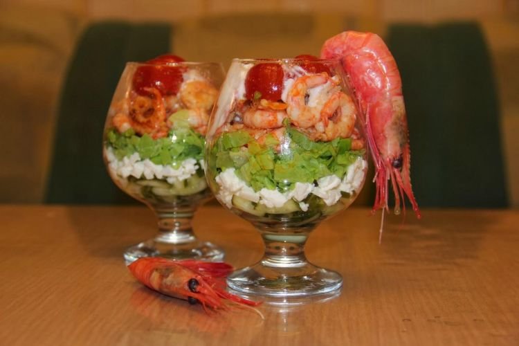 Shrimp and Sun-Dried Tomato Salad