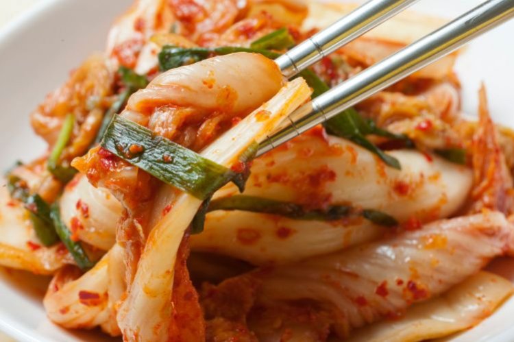 Kimchi with Apple and Pear