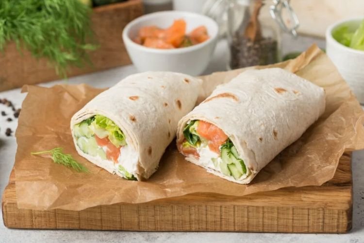 Salmon Tortilla