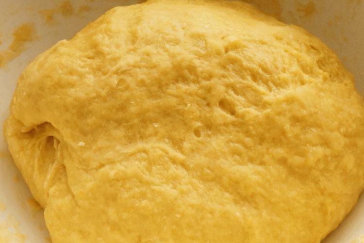 Dumpling Dough with Turmeric