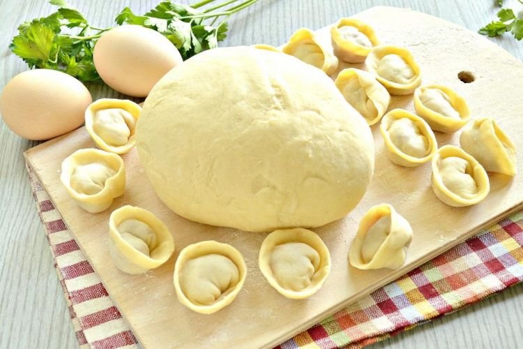 Dumpling Dough with Egg Yolks