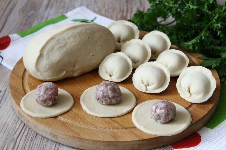 Dumpling Dough with Potato Broth