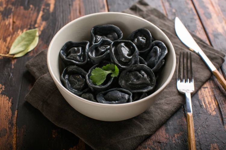 Black Dumpling Dough