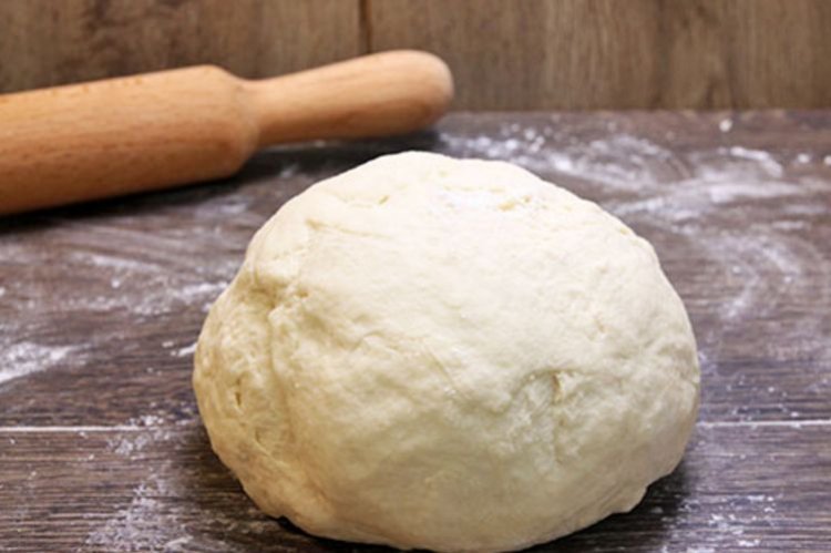 Tschebureki-Teig mit Kefir