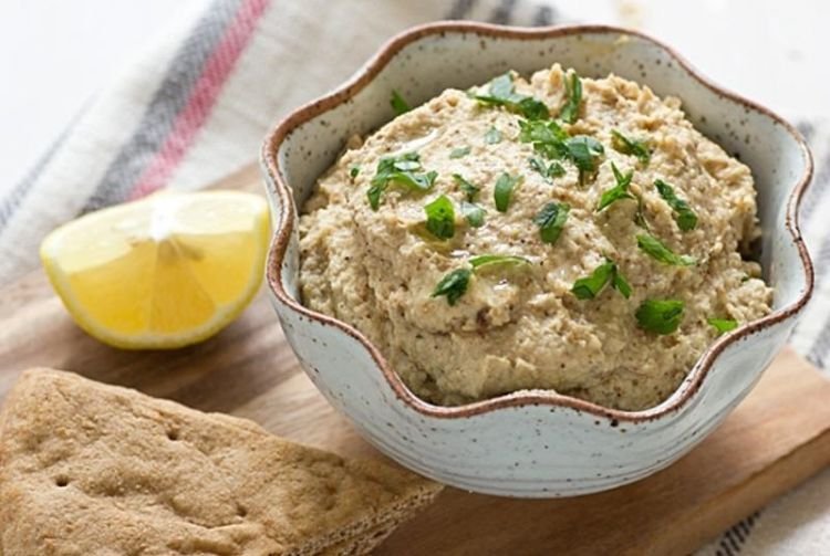 Cabbage Hummus with Herbs