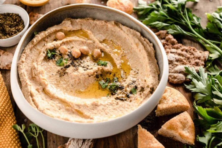 Mushroom Hummus with Aquafaba