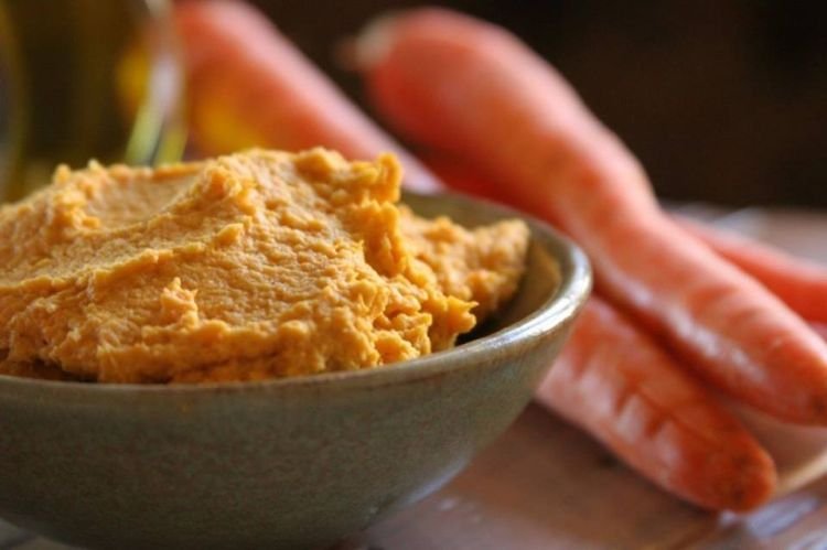 Lentil and Carrot Hummus