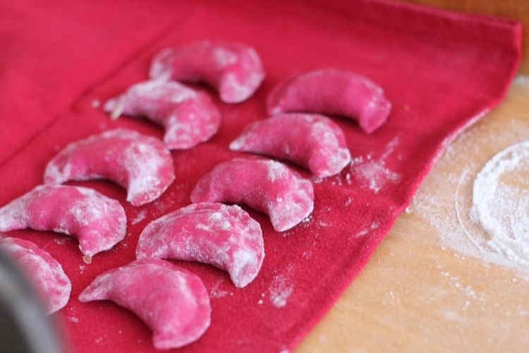 Beetroot Dough for Varenyky
