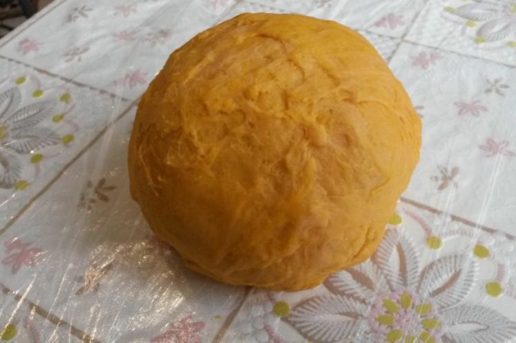 Turmeric Dough for Varenyky