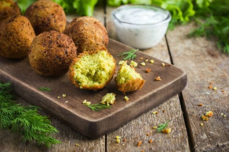 Falafel aus Kichererbsen