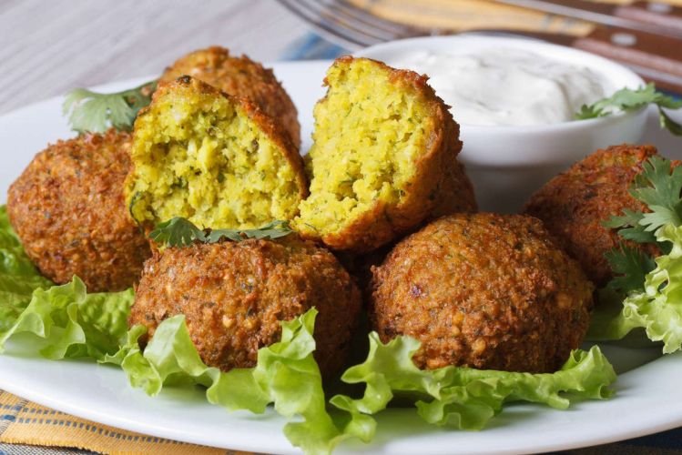 Falafel aus Erbsen