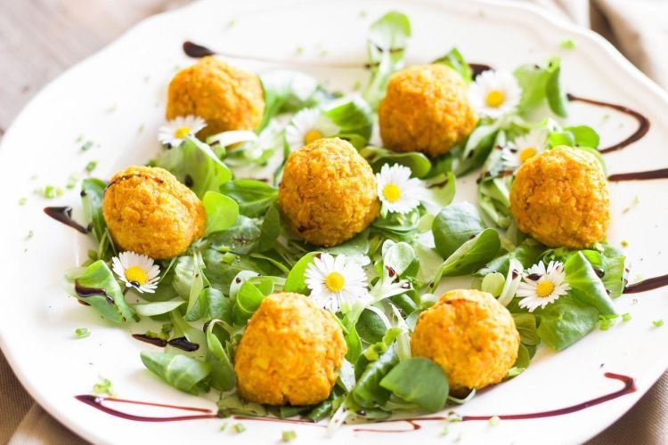 Falafel mit Karotten