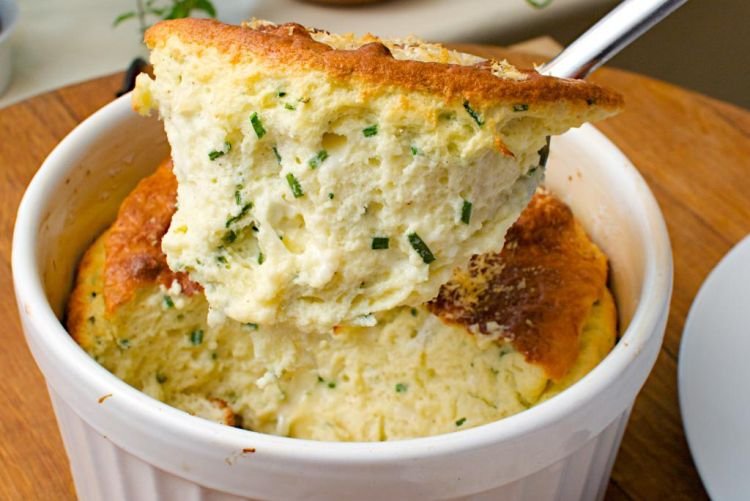 Fleischsoufflé mit Grieß